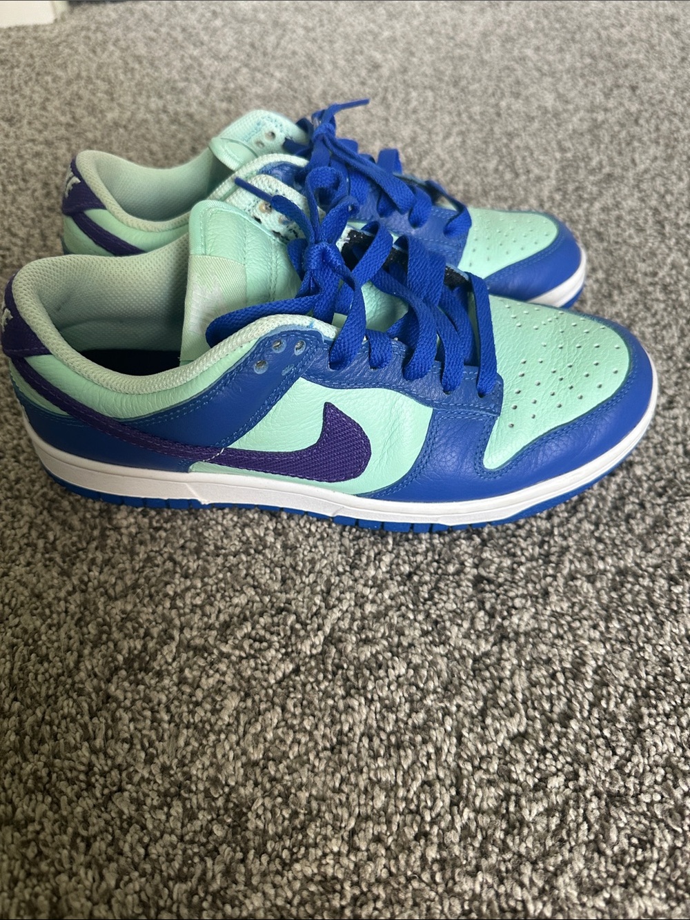 Nike Mint & Royal Blue Low-Top Sneakers - Picture 4 of 6